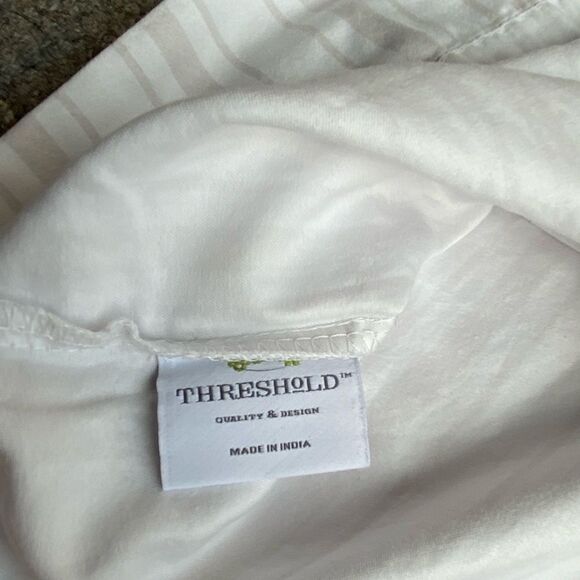 Threshold Pewter Striped Bed Pillow Cases - Picture 5 of 6